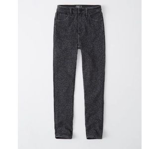 Abercrombie and fitch high rise super skinny ankle jean